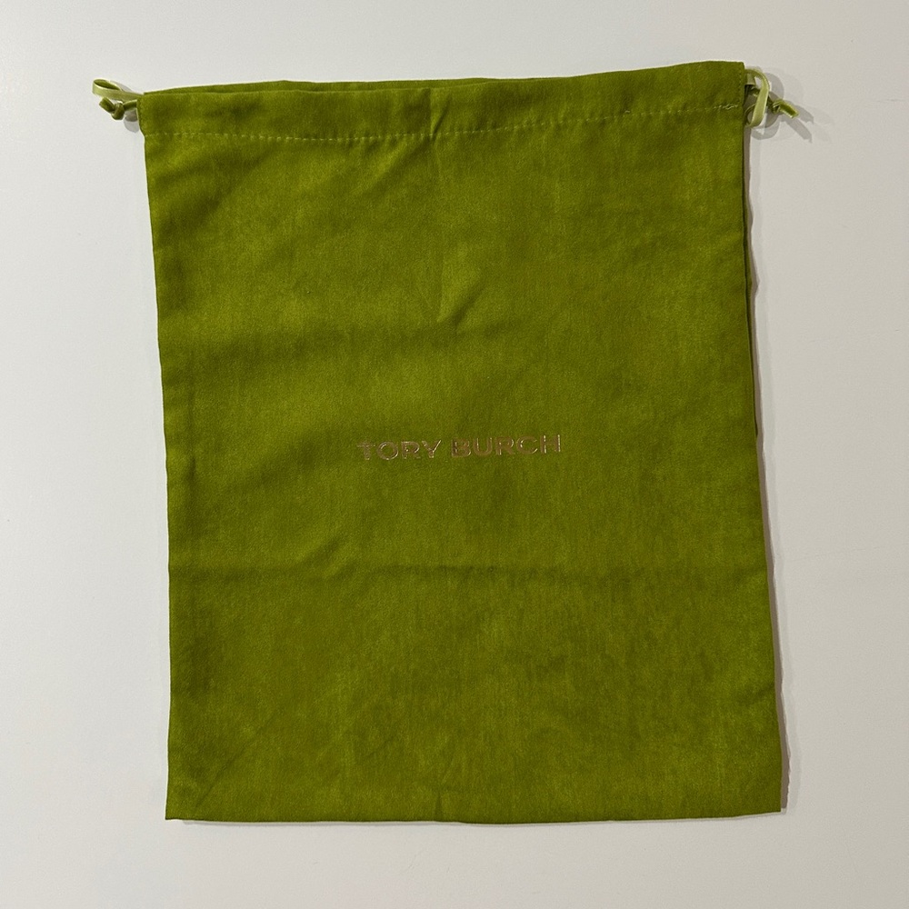 Tory Burch Olive Green Drawstring Dust Bag